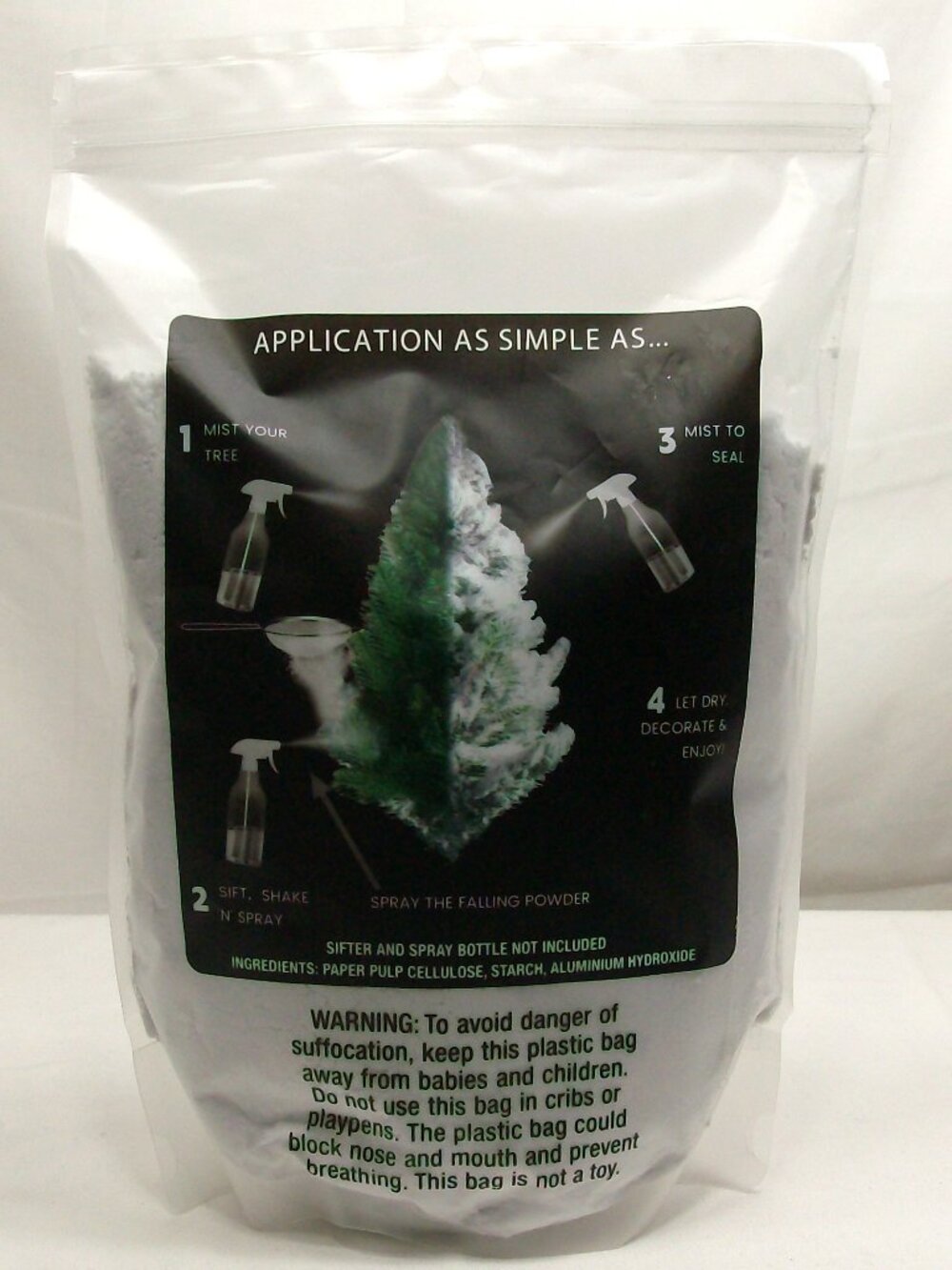 The Christmas Shoppe Snow Flocking Powder 16oz (1lb) Hobby Lobby